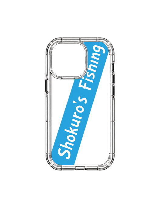 SF iPhoneケース / ブルーステッカー