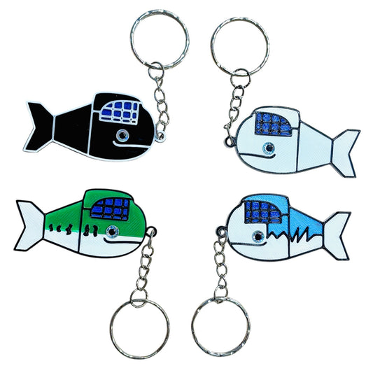 くじらキーホルダー（ノーマル）